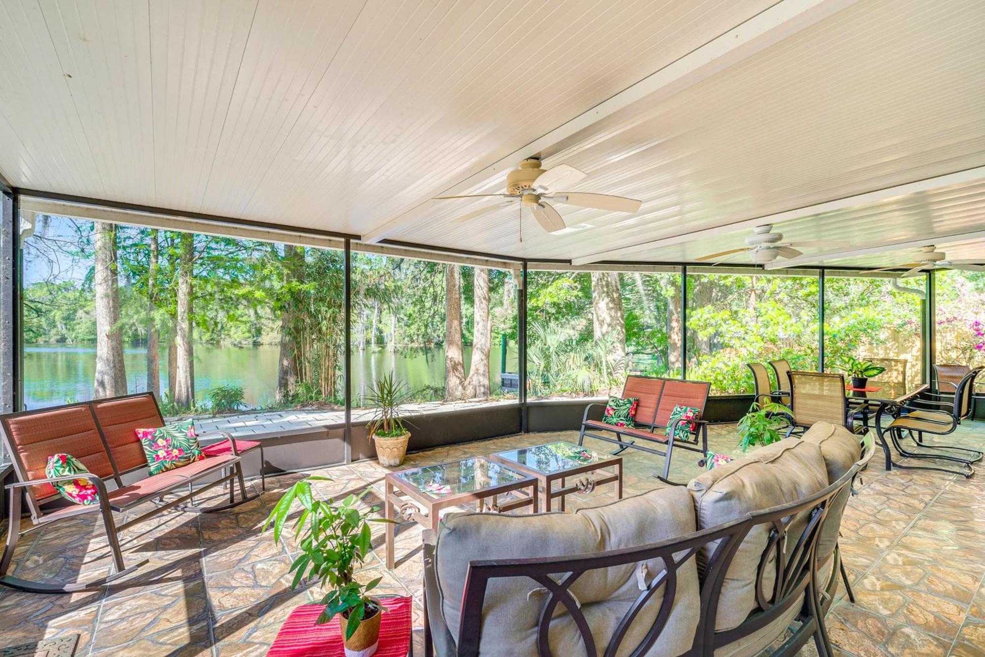Waterfront Dunnellon Home With Private Dock And Lanai! מראה חיצוני תמונה
